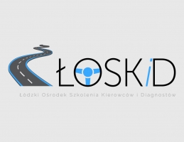 Projekt logotypu dla Łódzki ośrodek szkolenia kierowców i diagnostów